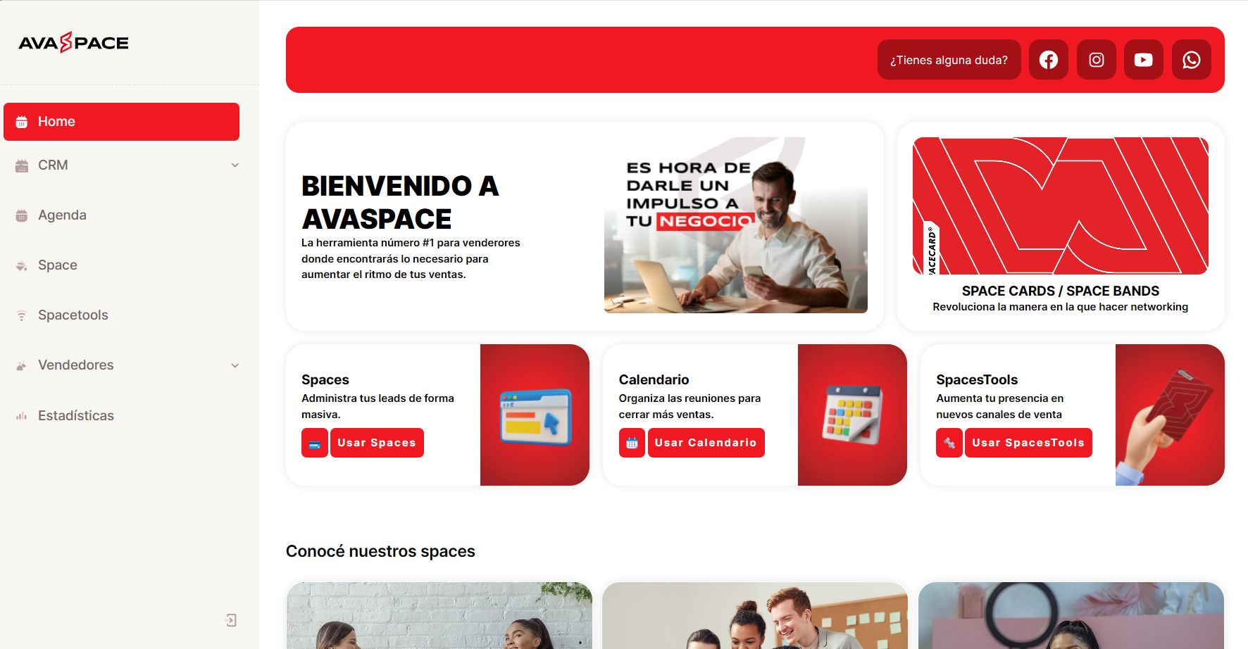 Imagen de home de Avaspace